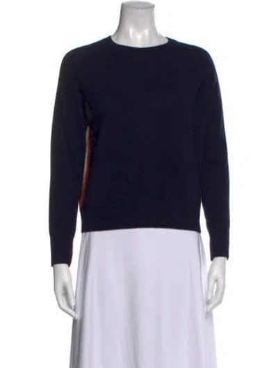 Pre-owned 360cashmere Cashmere Crew Neck Sweater In Black