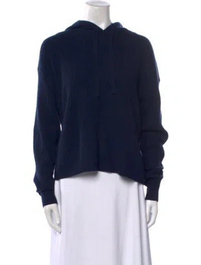 Pre-owned 360cashmere Cashmere Crew Neck Sweater In Blue