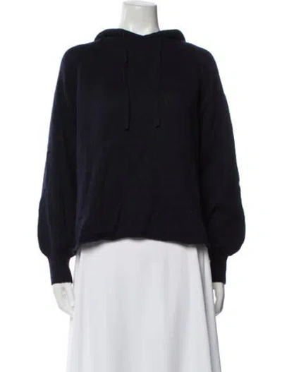 Pre-owned 360cashmere Cashmere Crew Neck Sweater In Blue