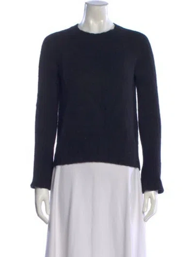 Pre-owned 360cashmere Cashmere Crew Neck Sweater In Blue