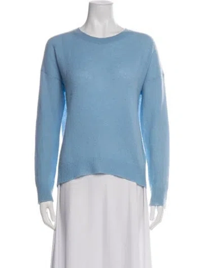 Pre-owned 360cashmere Cashmere Crew Neck Sweater In Blue
