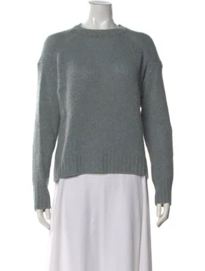 Pre-owned 360cashmere Cashmere Crew Neck Sweater In Gray