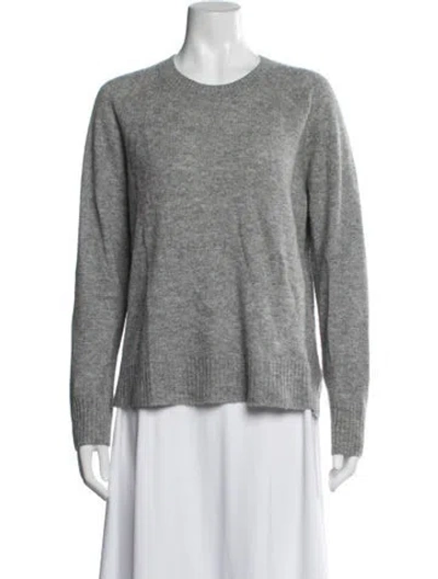 Pre-owned 360cashmere Cashmere Crew Neck Sweater In Gray