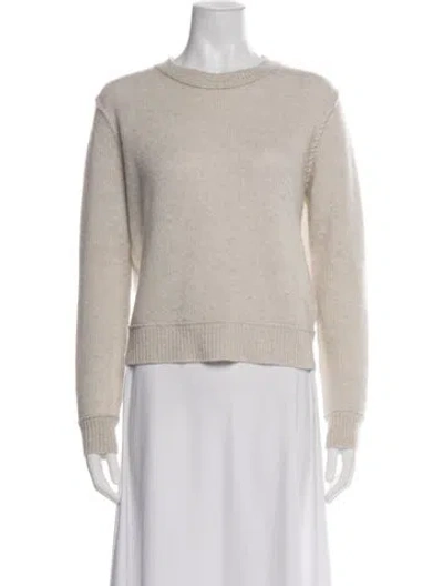 Pre-owned 360cashmere Cashmere Crew Neck Sweater In Green