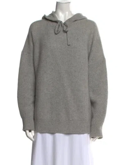 Pre-owned 360cashmere Cashmere Crew Neck Sweater In Grey