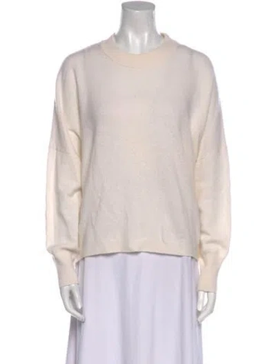 Pre-owned 360cashmere Cashmere Crew Neck Sweater In Neutral