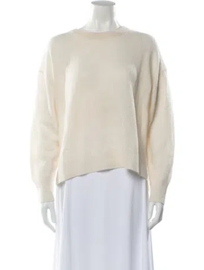 Pre-owned 360cashmere Cashmere Crew Neck Sweater In Neutral