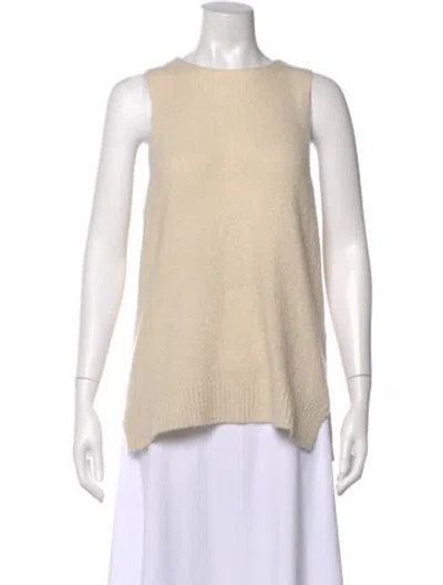 Pre-owned 360cashmere Cashmere Crew Neck Sweater In Neutral