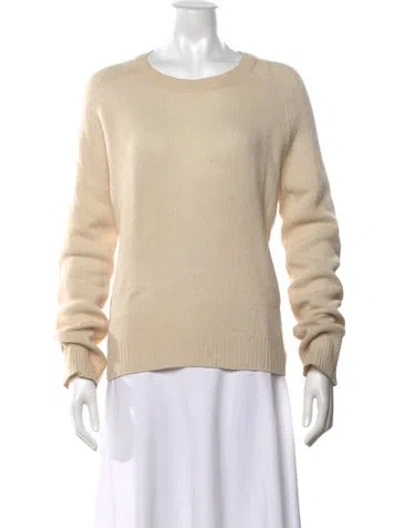 Pre-owned 360cashmere Cashmere Crew Neck Sweater In Neutral