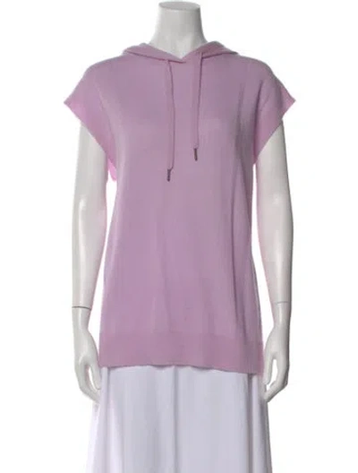 Pre-owned 360cashmere Cashmere Crew Neck Sweater In Purple