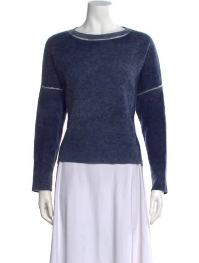 Pre-owned 360cashmere Cashmere Crew Neck Sweater W/ Tags In Gray