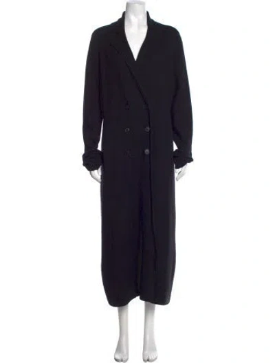 Pre-owned 360cashmere Cashmere Open Front Sweater In Black