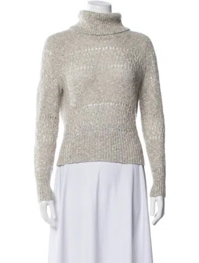 Pre-owned 360cashmere Cashmere Patterned Sweater In Neutrals