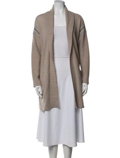 Pre-owned 360cashmere Cashmere Patterned Sweater In Neutrals