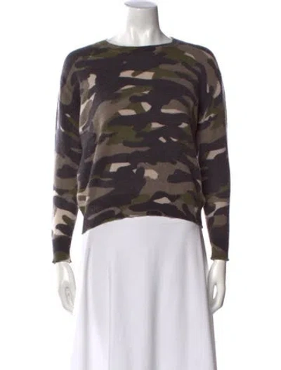 Pre-owned 360cashmere Cashmere Printed Sweater In Multi
