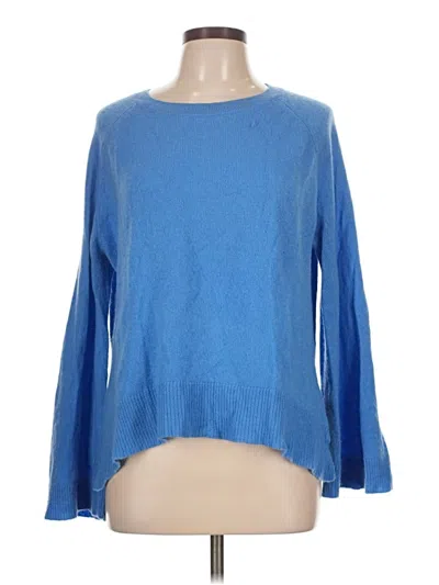 Pre-owned 360cashmere Cashmere Pullover Sweater In Blue