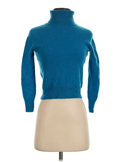 Pre-owned 360cashmere Cashmere Pullover Sweater In Blue