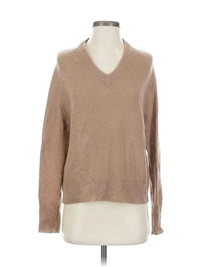 Pre-owned 360cashmere Cashmere Pullover Sweater In Brown