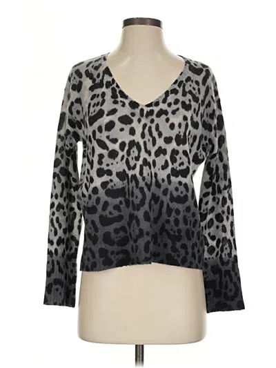 Pre-owned 360cashmere Cashmere Pullover Sweater In Gray