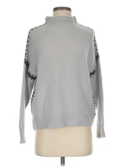 Pre-owned 360cashmere Cashmere Pullover Sweater In Gray