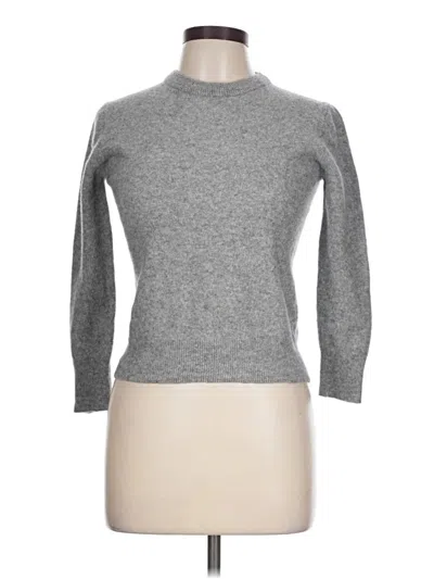 Pre-owned 360cashmere Cashmere Pullover Sweater In Gray