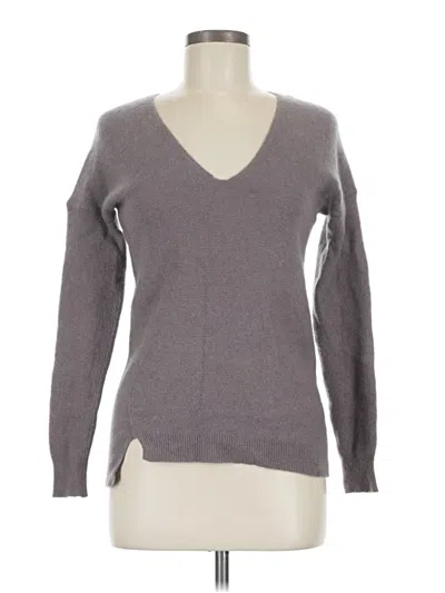 Pre-owned 360cashmere Cashmere Pullover Sweater In Gray