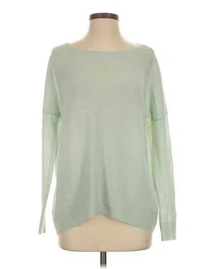 Pre-owned 360cashmere Cashmere Pullover Sweater In Green