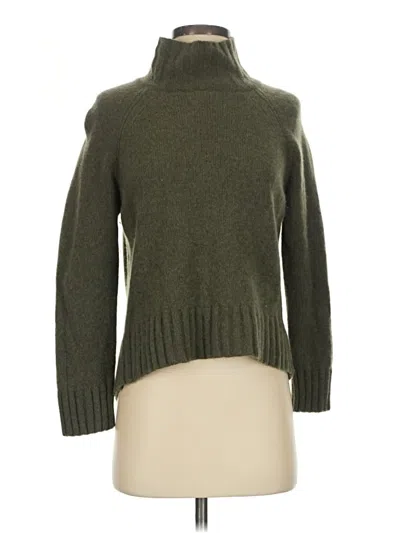 Pre-owned 360cashmere Cashmere Pullover Sweater In Green