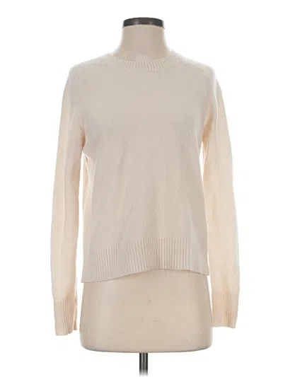 Pre-owned 360cashmere Cashmere Pullover Sweater In Ivory