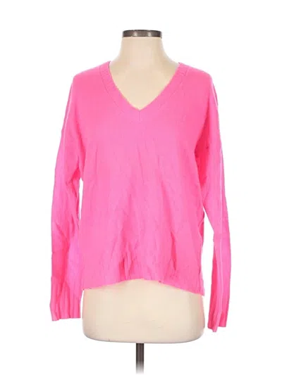 Pre-owned 360cashmere Cashmere Pullover Sweater In Pink
