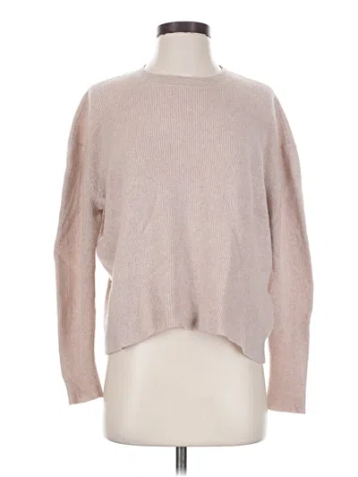 Pre-owned 360cashmere Cashmere Pullover Sweater In Tan