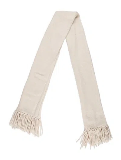 Pre-owned 360cashmere Cashmere Scarf In Neutral