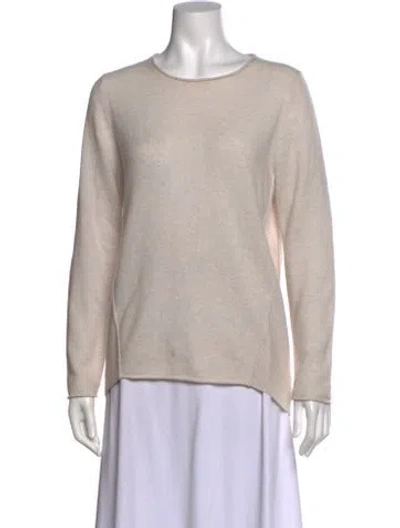 Pre-owned 360cashmere Cashmere Scoop Neck Sweater In Gray