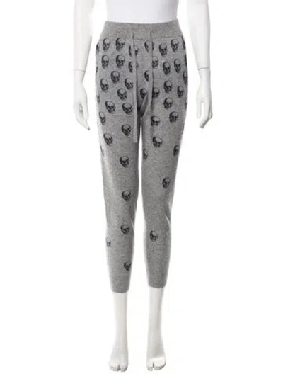 Pre-owned 360cashmere Cashmere Straight Leg Pants In Grey