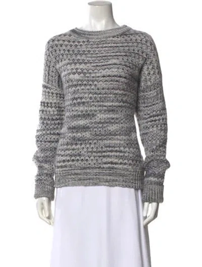 Pre-owned 360cashmere Cashmere Striped Sweater In Black