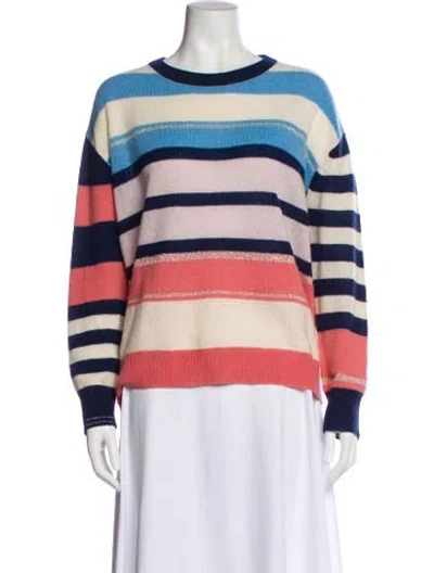 Pre-owned 360cashmere Cashmere Striped Sweater In Multi