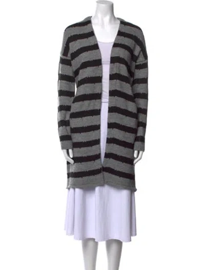 Pre-owned 360cashmere Cashmere Striped Sweater In Multi