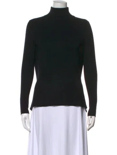 Pre-owned 360cashmere Cashmere Turtleneck Sweater In Black