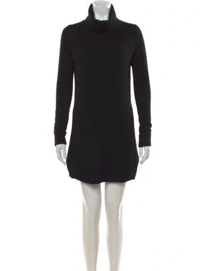 Pre-owned 360cashmere Cashmere Turtleneck Sweater In Black