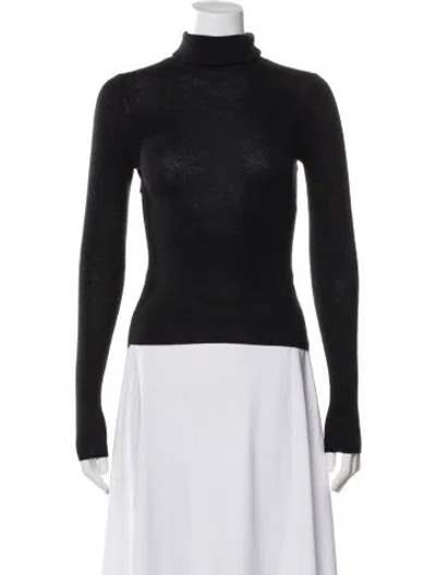 Pre-owned 360cashmere Cashmere Turtleneck Sweater In Blue