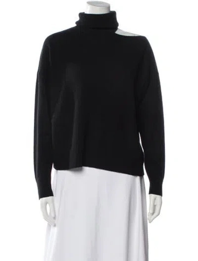 Pre-owned 360cashmere Cashmere Turtleneck Sweater In Gray