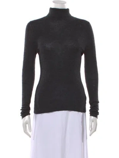 Pre-owned 360cashmere Cashmere Turtleneck Sweater In Grey