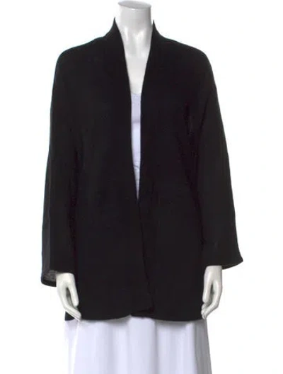 Pre-owned 360cashmere Cashmere V-neck Sweater In Black