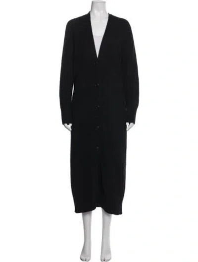 Pre-owned 360cashmere Cashmere V-neck Sweater In Black