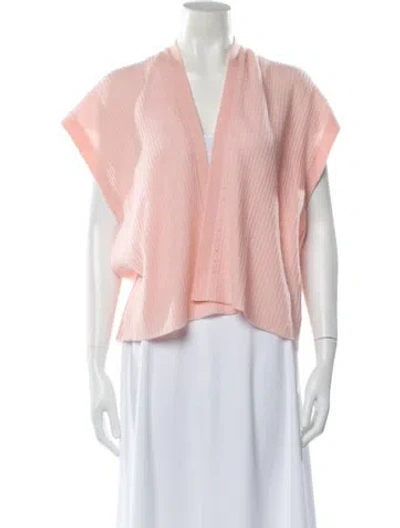 Pre-owned 360cashmere Cashmere V-neck Sweater In Pink