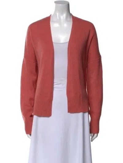 Pre-owned 360cashmere Cashmere V-neck Sweater In Pink