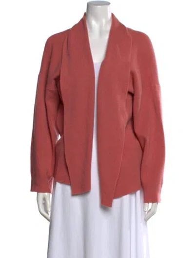 Pre-owned 360cashmere Cashmere V-neck Sweater In Pink