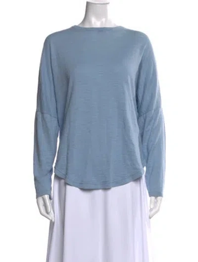 Pre-owned 360cashmere Crew Neck Sweater In Blue