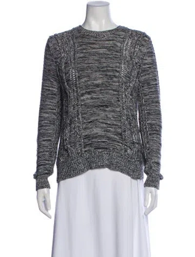 Pre-owned 360cashmere Crew Neck Sweater In Gray