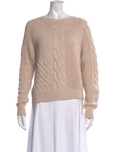 Pre-owned 360cashmere Crew Neck Sweater In Neutrals
